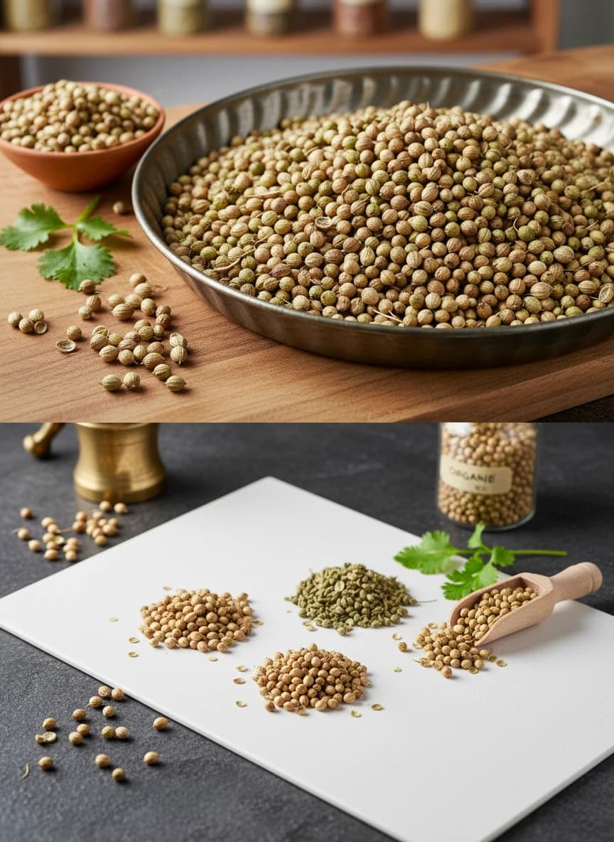 فروش بذر گشنیز درجه یک بی واسطه برای شرکت های بسته بندی